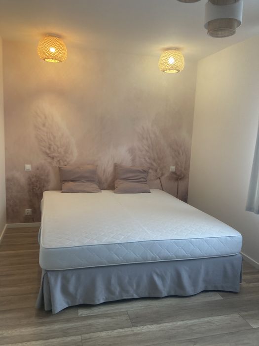 Łożko 180/200 z materacem