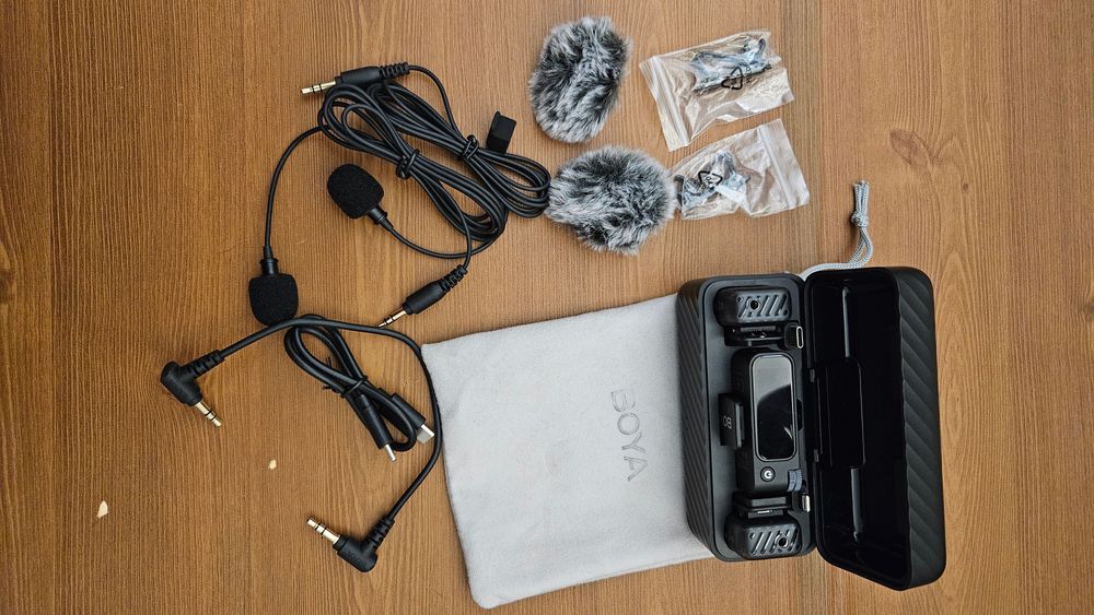 Boya Mic 2 Combo - Microfone wireless