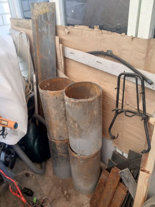 Металева труба 220мм. 380грн/шт.