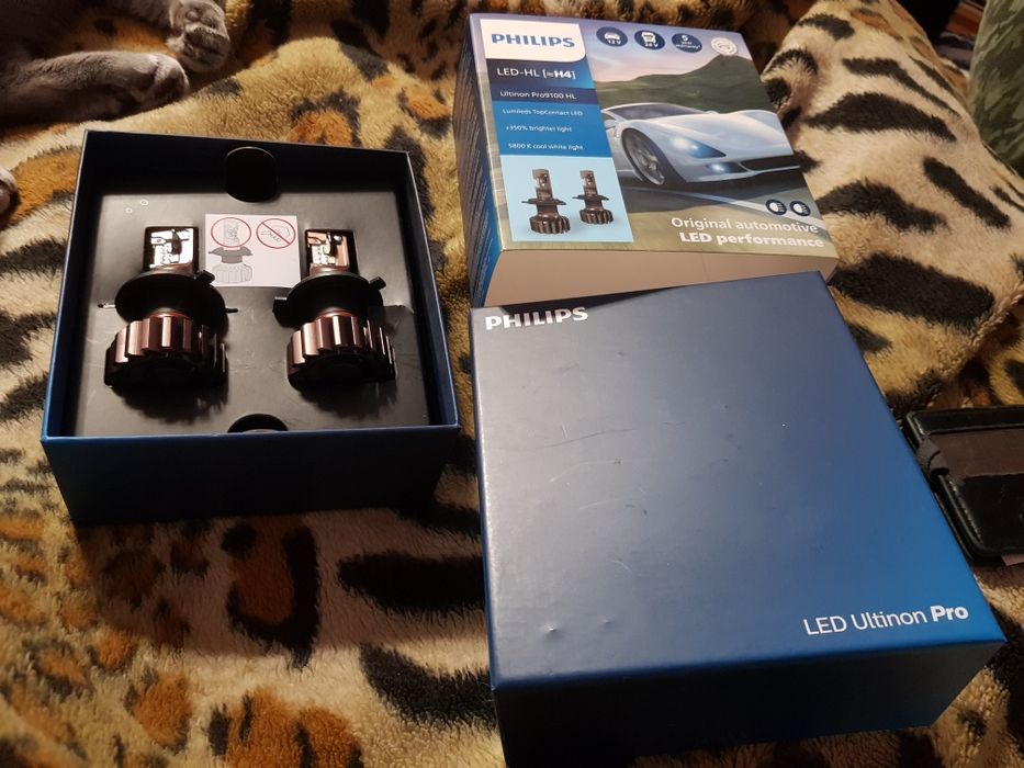 Типовий лед від філіпс з гарантією на п'ять років