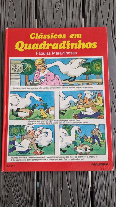 Livro Clássicos em Quadradinhos - Fábulas Maravilhosas