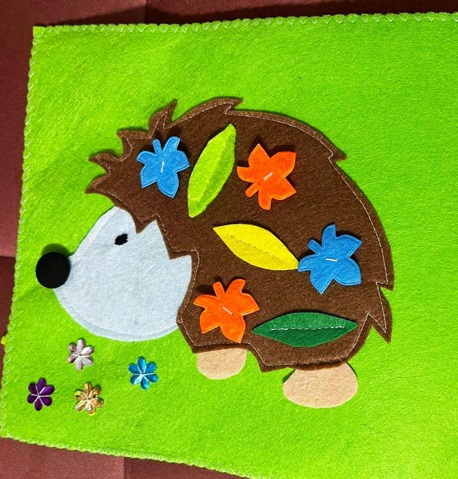 Książeczka sensoryczna hand made