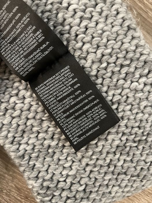 Szara opaska H&M one size zima jesień