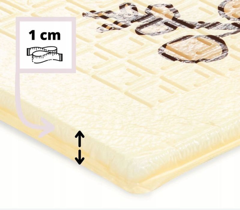 Mata piankowa dla dzieci składana nowa