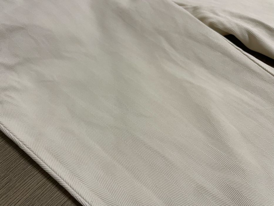 Штани Mason's Herringbone White (Baggy Fit)