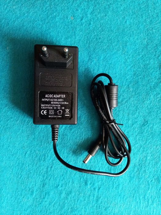 Импульсный блок питания (зарядка) 12В 2А видеорегистратор IP-камера ТВ ...