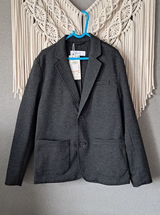 Reserved melanżowa marynarka z kieszeniami R 146