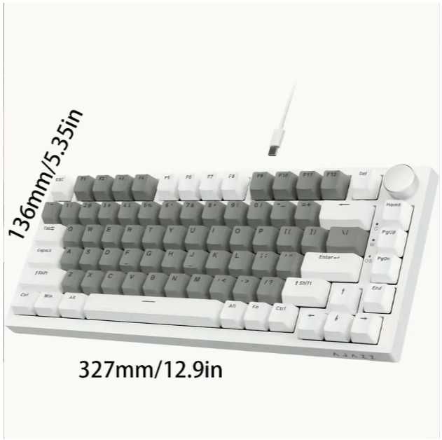 AJAZZ AK820 Повноцінна змінна клавіатура з підсвічуванням клавіш.