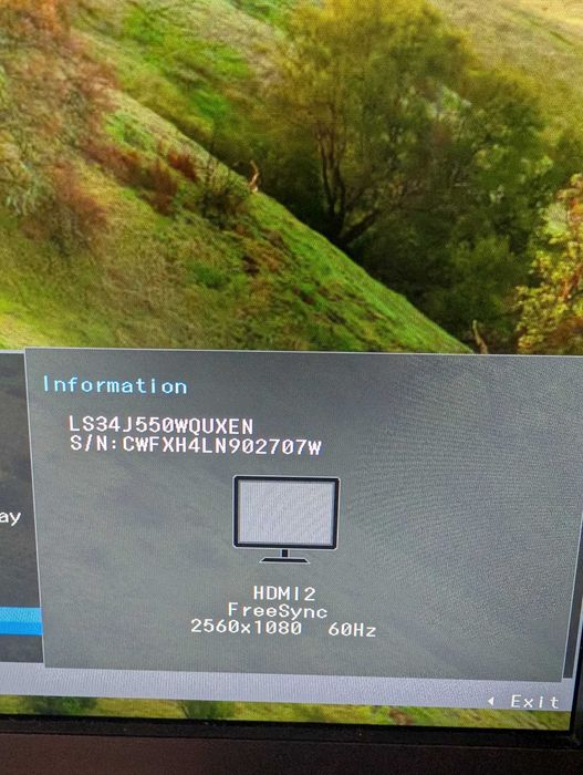 Samsung Ultrawide 34 polegadas LS34J550WQRXEN