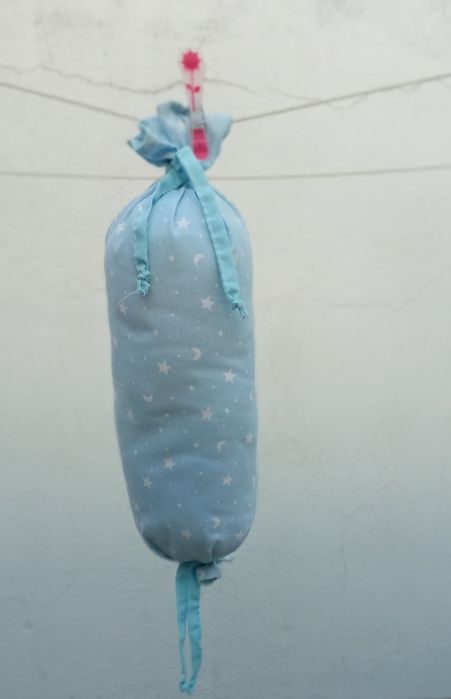 Edredon com  protetor grades e rolo