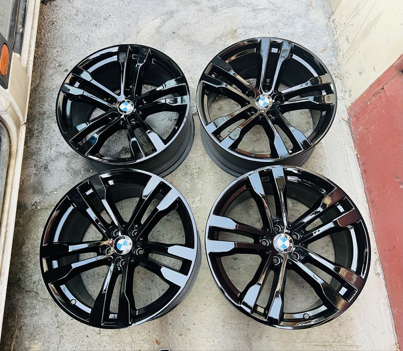 Диски оригінал бмв р 20 468 м стиль різноширокі глянець 5х120