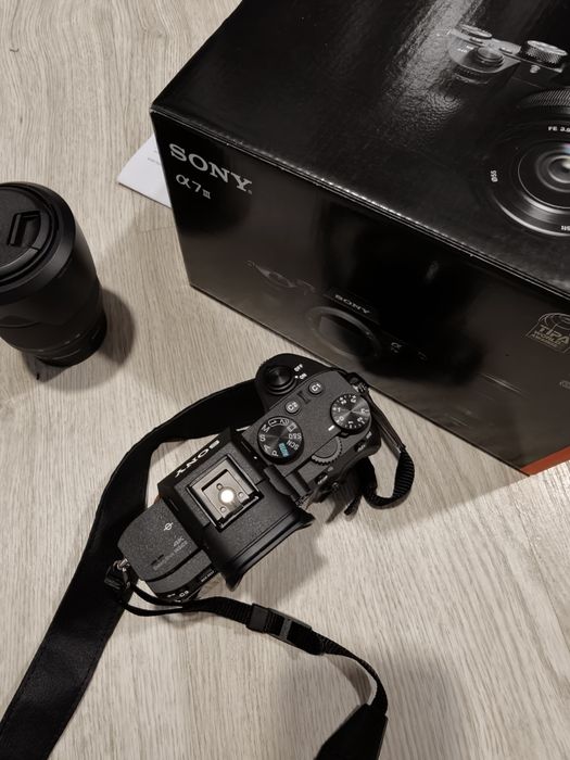 Sony A7 iii com lentes