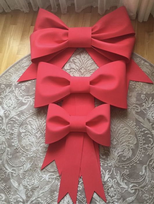 Бант на машину сучасний яскравий подарунок