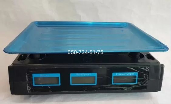 Весы торговые WimpeX 50 кг с памятью и аккумулятором