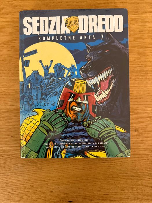 Sędzia Dredd Kompletne Akta tom 7 folia Ongrys