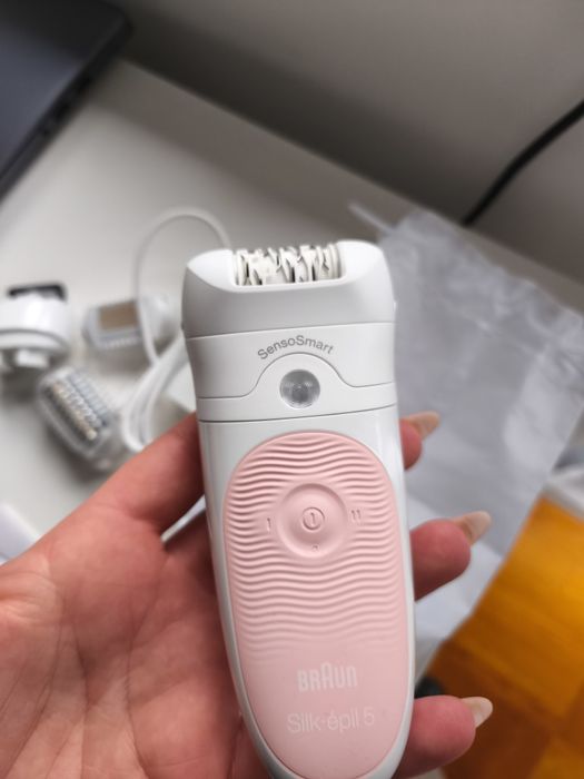 Máquina depilação nova BRAUN