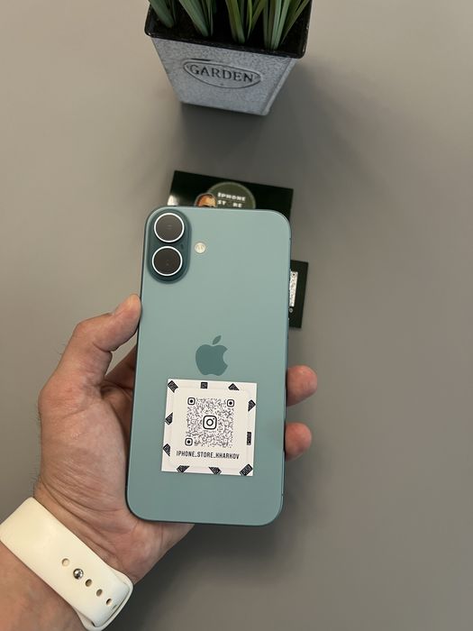 iPhone 16 Plus,256GB,Teal!Neverlock!Гарантия!Магазин!