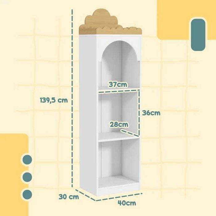 Estante de Madeira – Quarto de Criança