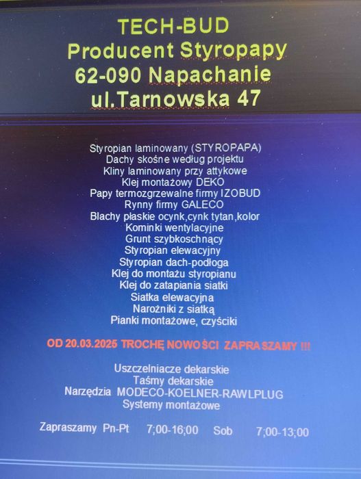 Styropian laminowany  (styropapa)  Promocja   EPS100-036    10cm