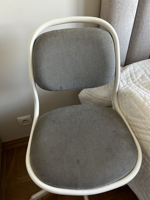 Krzesło do biurka dziecięce Ikea Orfjall szare