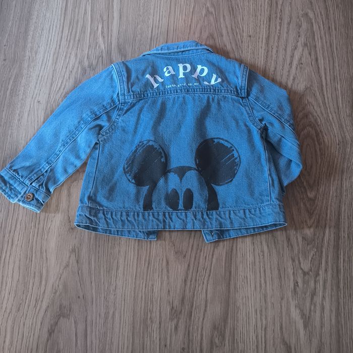 Kurka katana jeansowa dla chłopca George rozmiar 74