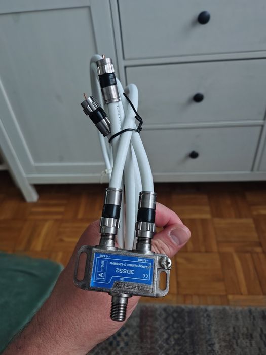 Splitter rozgałęźnik antenowy 3DSS2 TELESTE
