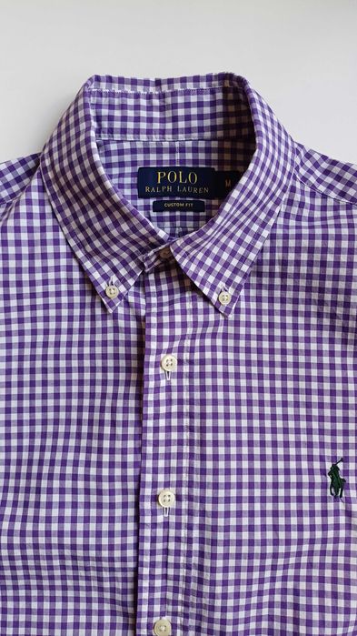 Koszula w kratę na długi rękaw Polo Ralph Lauren PRL rozm. M