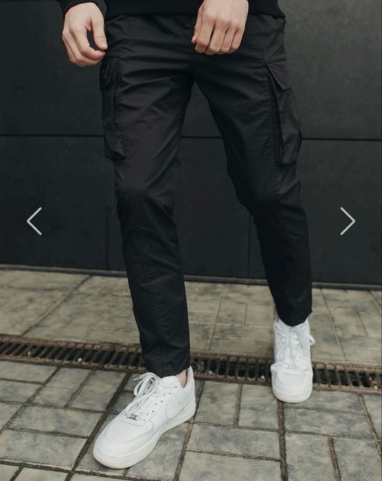 Штани карго джогери Staff cargo black light розмір XS