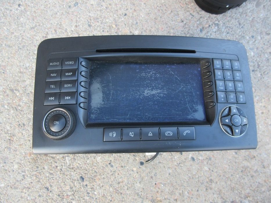 mercedes W164 GL X164 radio navi command