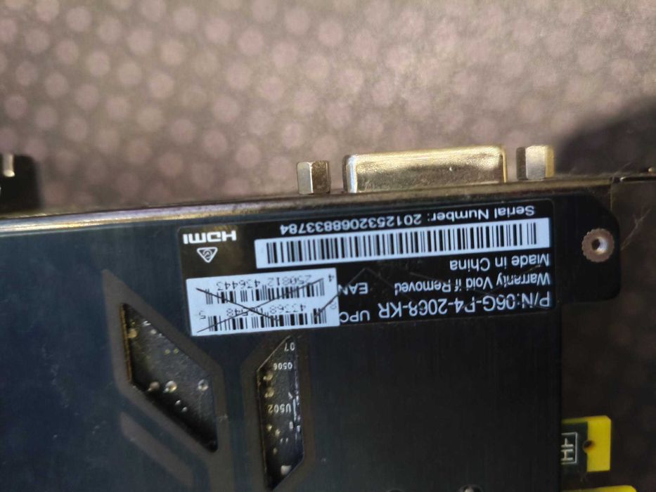 Placa Gráfica GPU RTX 2060 6GB EVGA