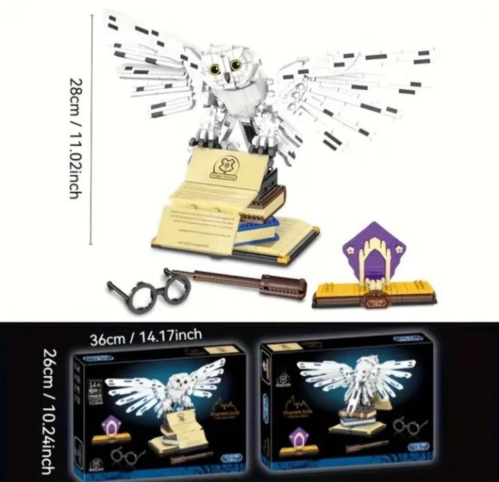 Конструктор Сова Гарі Потер Harry Potter Хогвардс Lego Hedwig Новий