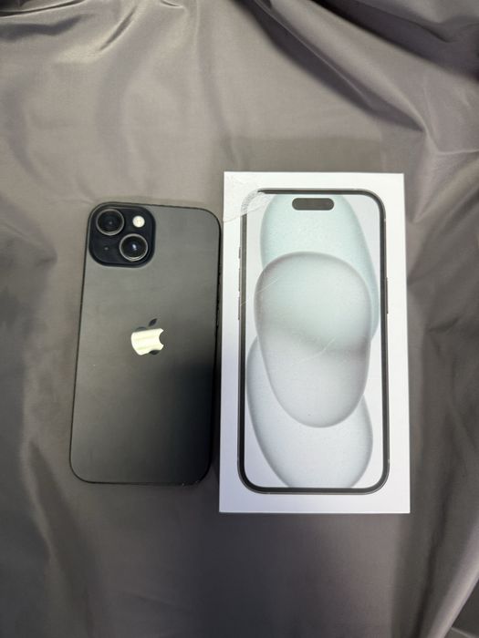 Apple iphone 15 256Gb Black Фіз сім