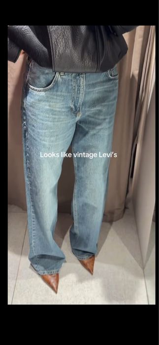 Джинси zara baggy