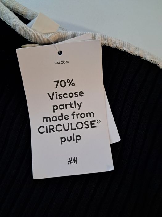 Camisola de malha canelada