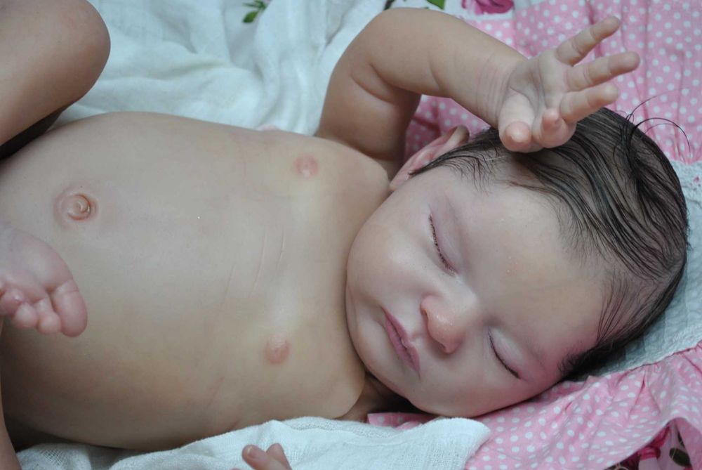 lalka reborn profesjonalnie Gloria realistyczna niemowlę