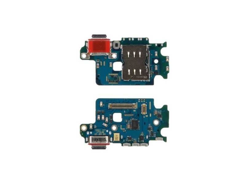Płytka złącze ładowania usb C mikrofon czytnik sim Samsung Galaxy S24