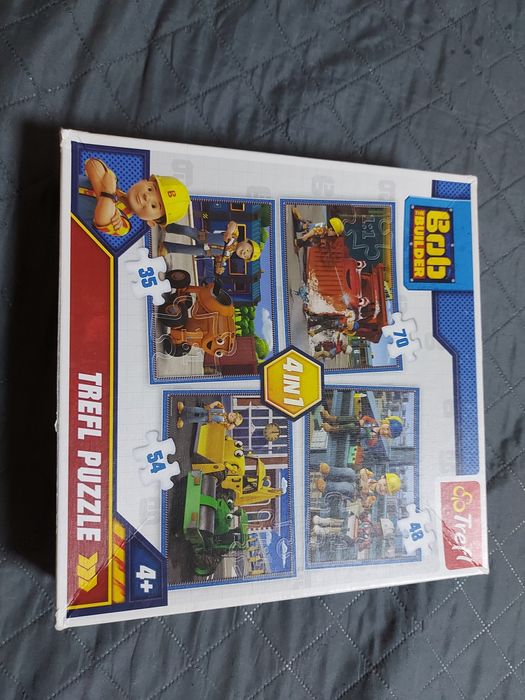 Puzzle 4 w 1 Bob Budowniczy