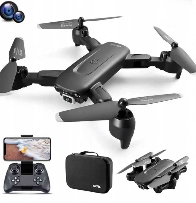 Nowy dron F6 2 kamery FPV WiFi zasięg 1000 1KM zawis autostart