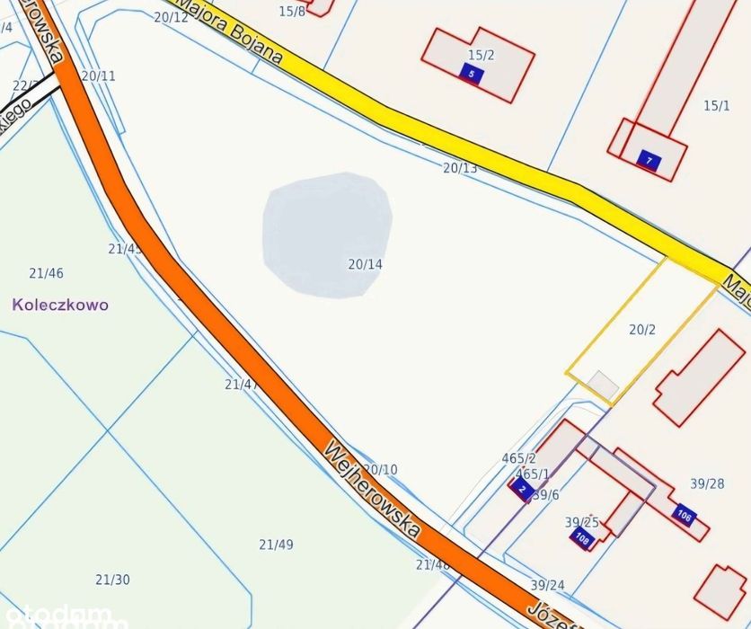 Działka inwestycyjna MAGAZYN/HALA blisko węzła S6 powierzchnia 1103 m² - Widok 3