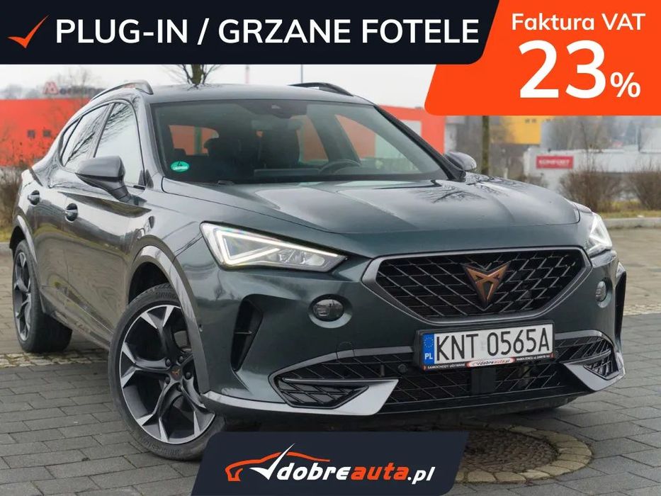 Cupra Formentor FV-23%/ Plug-in/ LED/ ład. indukcyjna/ kamera cofania/ 86178 zł netto