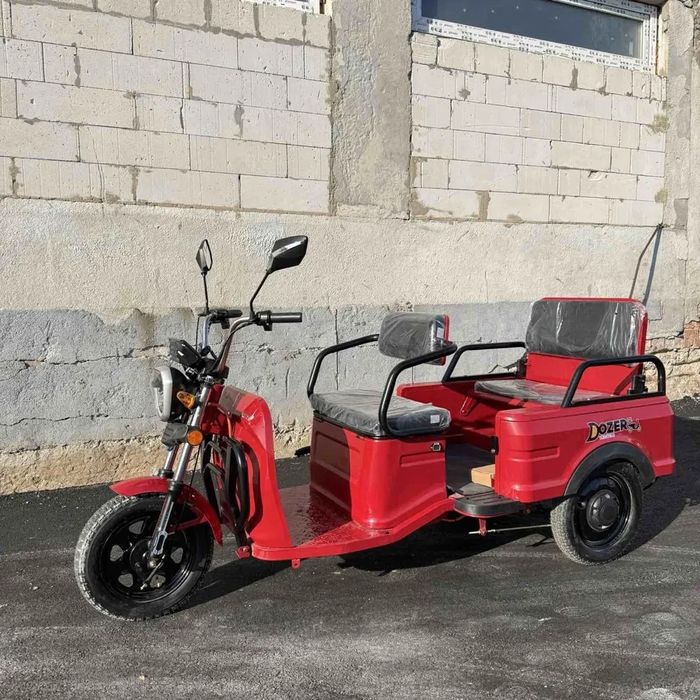 Акція!Трицикл вантажний,грузовий трайк!Dozer model 6!Електричний!