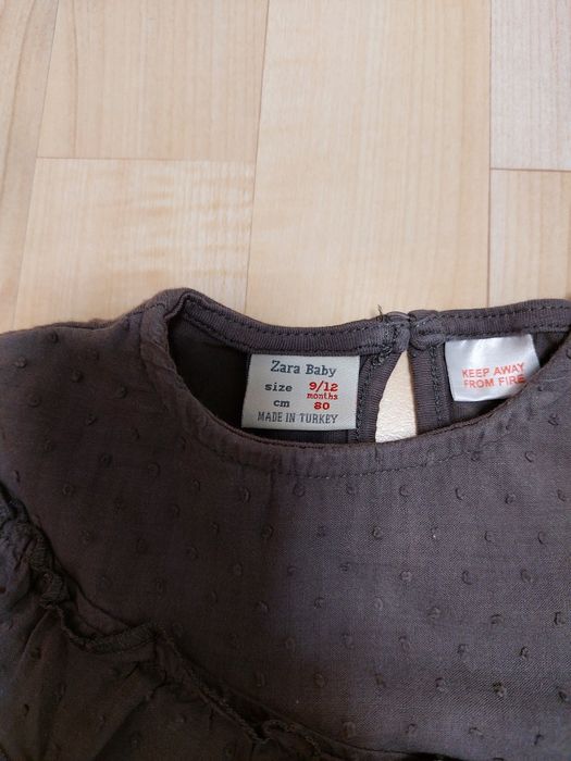 Bluzka długi rękaw Zara dla dziewczynki