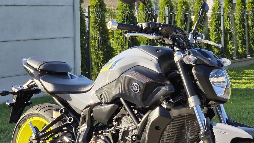 Yamaha MT 07, ABS, Tylko 14400 km., Night Fluo, Bezwypadkowy, FV23%, Transport