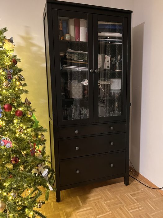 Witryna Regał Hemnes Ikea