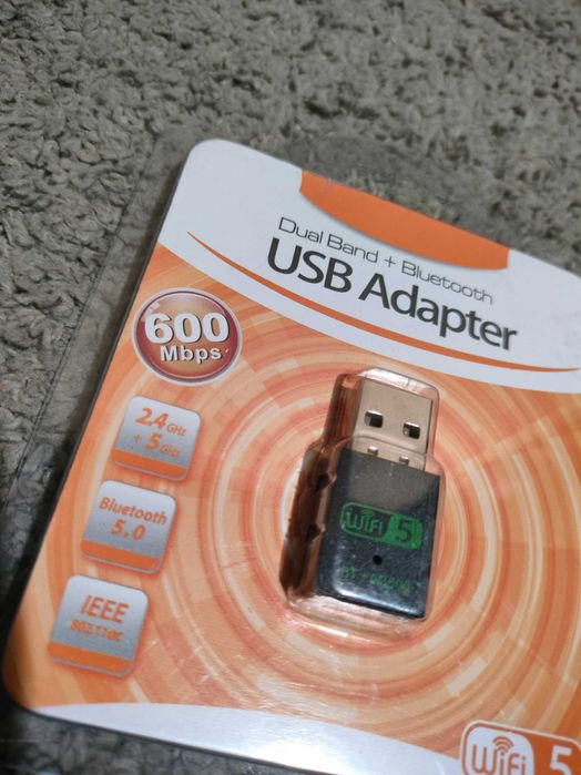 Adapter USB Dual Band + Bluetooth