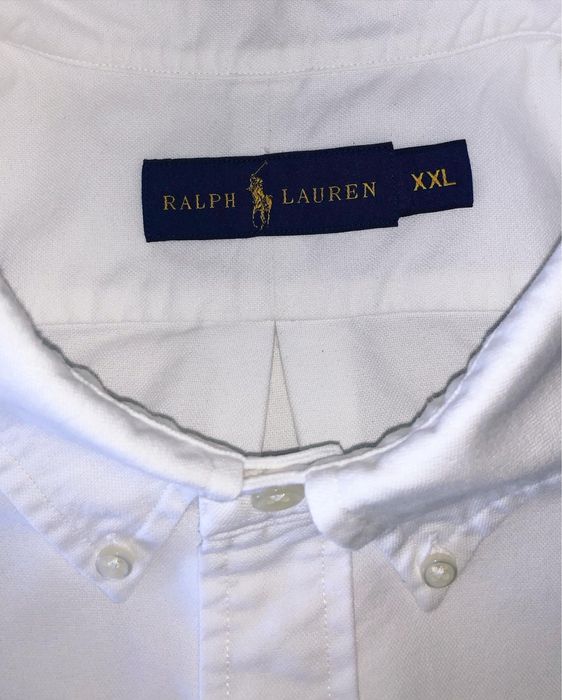 Білосніжна рубашка Ralph Lauren з нагрудним карманом