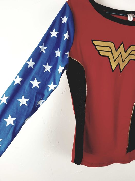 Bluzka przebranie Wonder Woman Superbohaterka rozmiar L/XL AF203