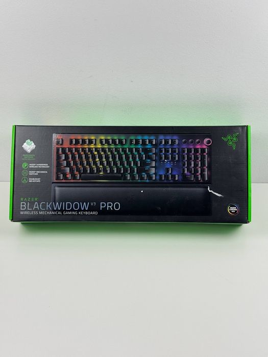 Bezprzewodowa klawiatura Razer BlackWidow V3 Pro Green Switch DE
