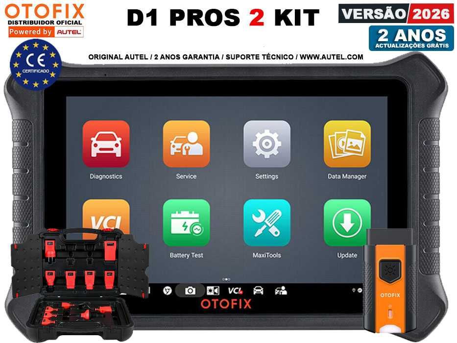 Autel OTOFIX D1 PROS 2 KIT Máq Diagnóstico OBD 40 Funções (NOVO)