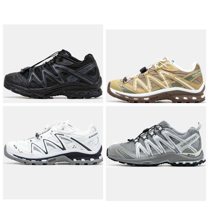 Унисекс кожаные кроссовки Salomon XT-Quest ADV шкіряні саломон квест